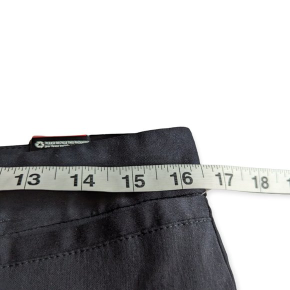 George Millennium Slim Fit Super Stretch Classic Fit Black Pant Size 12 - Picture 13 of 15